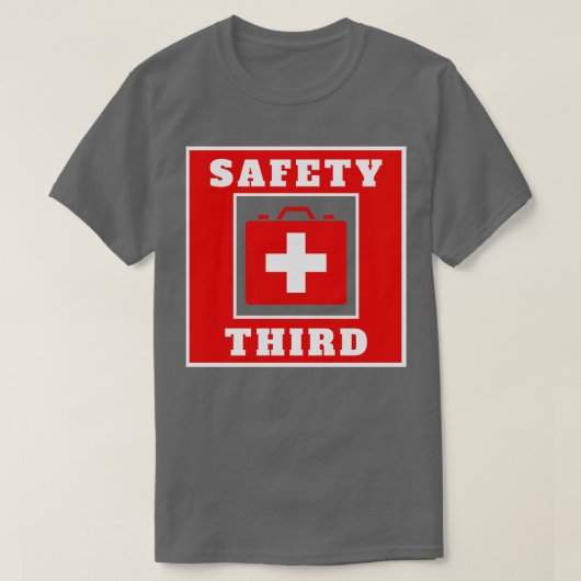 Veiligheid Derde 43 T-shirt (Design voorkant)