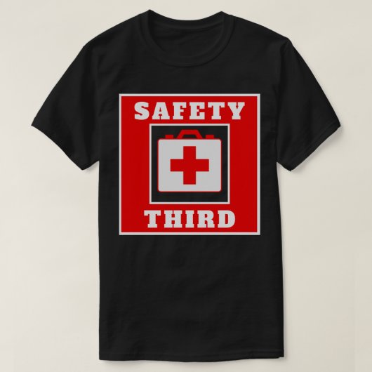 Veiligheid Derde 44 T-shirt (Design voorkant)