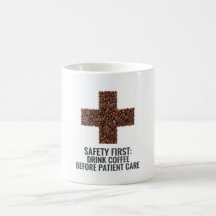 Veiligheid eerst, drink koffie voor patiëntenzorg 