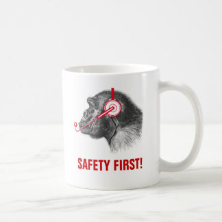 Veiligheid eerst! koffiemok