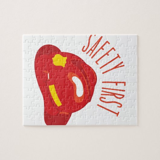 Veiligheid eerst legpuzzel (Horizontaal)