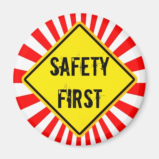 veiligheid eerst magneet (Voorkant)