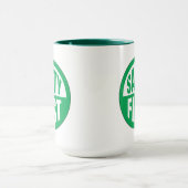 Veiligheid eerst mok (Midden)