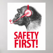 Veiligheid eerst! poster (Voorkant)