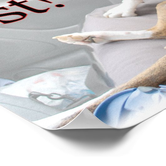 Veiligheid eerst! poster (Hoek)