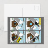 Veiligheid Eerst Strip Briefkaart (Voorkant / Achterkant)