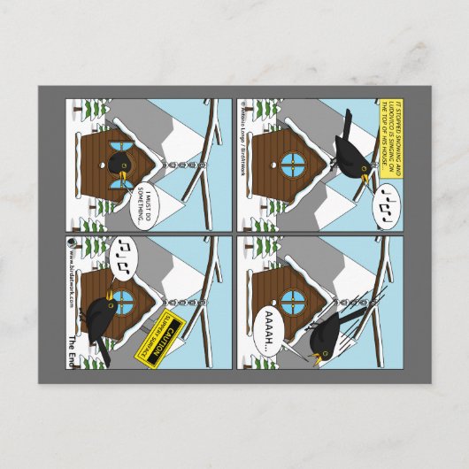 Veiligheid Eerst Strip Briefkaart (Voorkant)