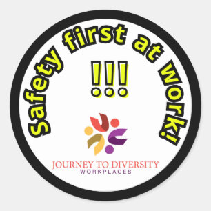 Veiligheid eerste sticker