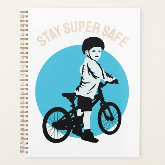 Veiligheid Fietsen voor Kinderen - Blijf Super Vei Planner (Voorkant)