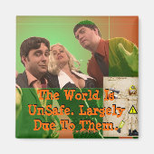 Veiligheid Geeks: SVI Cast Magneet (Voorkant)