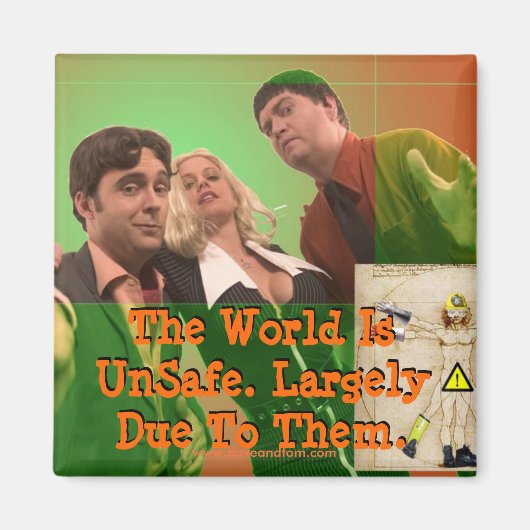 Veiligheid Geeks: SVI Cast Magneet (Voorkant)