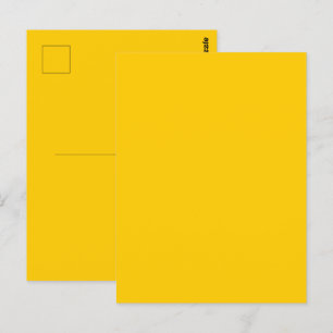 Veiligheid Gele Bus Herfst Effen Kleur Briefkaart
