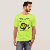 Veiligheid Groen 'Awestruck' Boomeranged T-shirt (Voorkant volledig)