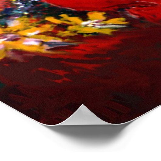 VEILIGHEID IN RODE POSTER (Hoek)