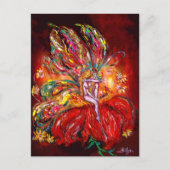 VEILIGHEID IN RODE UITNODIGING BRIEFKAART (Voorkant)