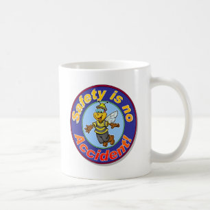 Veiligheid is geen ongeval. koffiemok