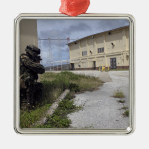 Veiligheid op zee metalen ornament