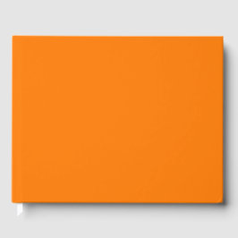 Veiligheid Oranje Stevige Kleur Gastenboek