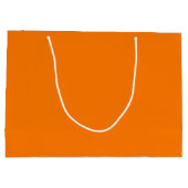 Veiligheid Oranje Stevige Kleur Groot Cadeauzakje (Achterkant)