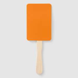 Veiligheid Oranje Stevige Kleur Handwaaier