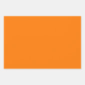 Veiligheid Oranje Stevige Kleur Inpakpapier Vel (Voorkant 2)