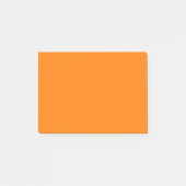 Veiligheid Oranje Stevige Kleur Post-it® Notes (Voorkant)