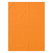 Veiligheid Oranje Stevige Kleur Tafelkleed (Voorkant)