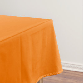 Veiligheid Oranje Stevige Kleur Tafelkleed