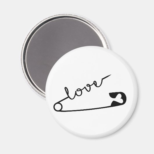 Veiligheid Pin LOVE Magneet (Voorkant / Achterkant)