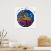 VEILIGHEID TEGEN VREEMDE SCHERM POSTER (Keuken)