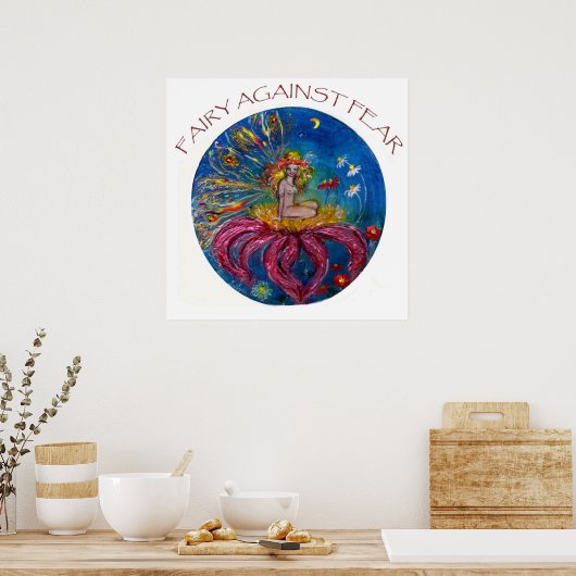 VEILIGHEID TEGEN VREEMDE SCHERM POSTER (Keuken)