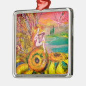 VEILIGHEID VAN DE ZONLOWERS METALEN ORNAMENT (Links)