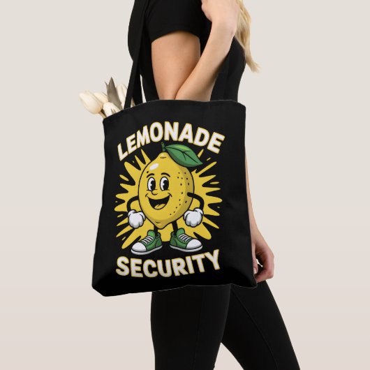 Veiligheid van limonadestandaard tote bag (Dichtbij)
