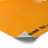 veiligheid van trekkers poster (Hoek)