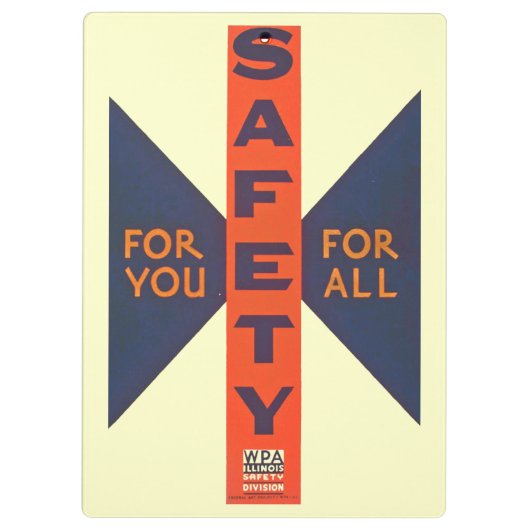  veiligheid voor uw klembord (Achterkant)