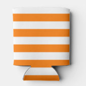 Veiligheids Sinaasappel en Witte Strepen Blikjeskoeler (Achterkant)