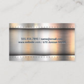 Veiligheidsbewaking Visitekaartje (Achterkant)