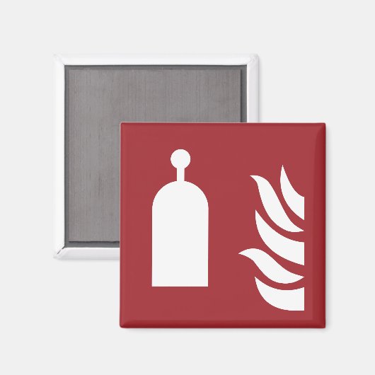 veiligheidsbord van het station met afstandsbedien magneet (Voorkant / Achterkant)