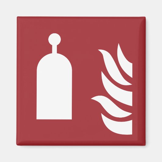 veiligheidsbord van het station met afstandsbedien magneet (Voorkant)