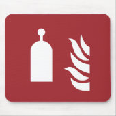 veiligheidsbord van het station met afstandsbedien muismat (Voorkant)