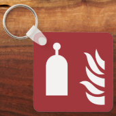 veiligheidsbord van het station met afstandsbedien sleutelhanger (Voorkant)