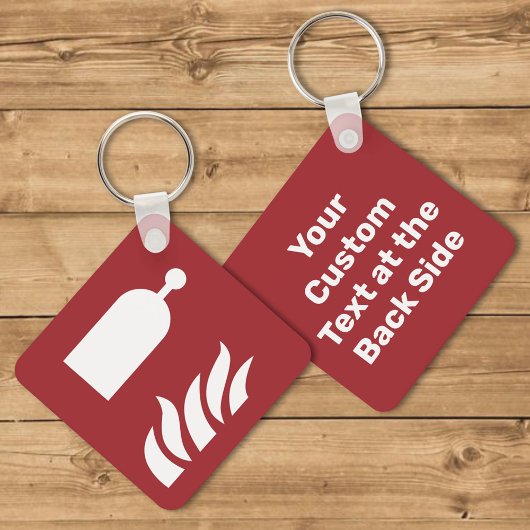 veiligheidsbord van het station met afstandsbedien sleutelhanger