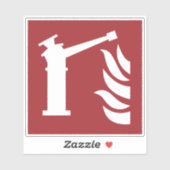 veiligheidsbord voor brandmelders sticker (Vel)