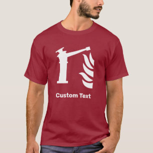veiligheidsbord voor brandmelders t-shirt