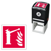 veiligheidsbord voor brandmelders  zelfinktende stempel (In situ)