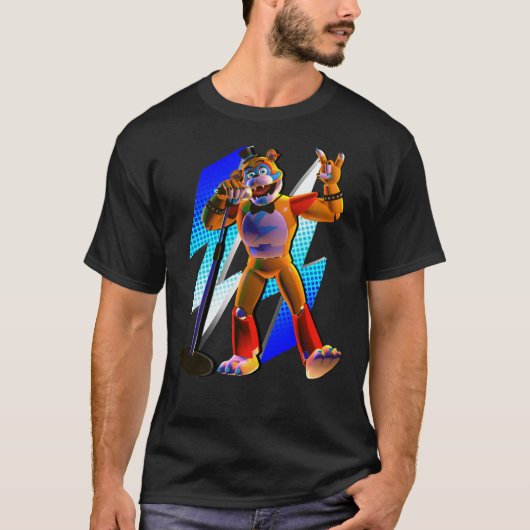 Veiligheidsbreuk - Glamrock Freddy Essential T-Shi T-shirt (Voorkant)