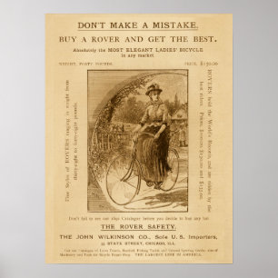 veiligheidscycli en kunstPoster Poster