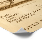  veiligheidscycli en kunstPoster Poster (Hoek)