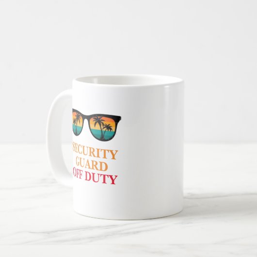 Veiligheidsdienst Koffiemok (Voorkant links)