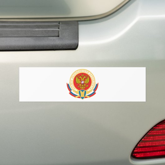 Veiligheidsembleem van het Russische president Bumpersticker (Op auto)